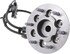 WE61762 by NTN - Wheel Bearing and Hub Assembly - Steel, Natural, with Wheel Studs
