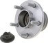 WE61772 by NTN - Wheel Bearing and Hub Assembly - Steel, Natural, with Wheel Studs