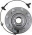 WE61805 by NTN - Wheel Bearing and Hub Assembly - Steel, Natural, with Wheel Studs