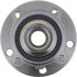 WE61799 by NTN - Wheel Bearing and Hub Assembly - Steel, Natural, without Wheel Studs