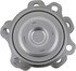 WE61800 by NTN - Wheel Bearing and Hub Assembly - Steel, Natural, without Wheel Studs