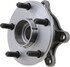 WE61812 by NTN - Wheel Bearing and Hub Assembly - Steel, Natural, with Wheel Studs