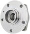 WE61817 by NTN - Wheel Bearing and Hub Assembly - Steel, Natural, without Wheel Studs