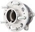 WE61819 by NTN - Wheel Bearing and Hub Assembly - Steel, Natural, with Wheel Studs