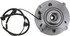 WE61808 by NTN - Wheel Bearing and Hub Assembly - Steel, Natural, with Wheel Studs