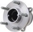 WE61824 by NTN - Wheel Bearing and Hub Assembly - Steel, Natural, with Wheel Studs