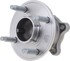 WE61834 by NTN - Wheel Bearing and Hub Assembly - Steel, Natural, with Wheel Studs