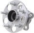 WE61836 by NTN - Wheel Bearing and Hub Assembly - Steel, Natural, with Wheel Studs