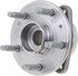 WE61832 by NTN - Wheel Bearing and Hub Assembly - Steel, Natural, with Wheel Studs