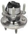 WE60460 by NTN - Wheel Bearing and Hub Assembly - Steel, Natural, with Wheel Studs