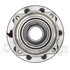 WE60624 by NTN - Wheel Bearing and Hub Assembly - Steel, Natural, with Wheel Studs