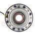 WE60626 by NTN - Wheel Bearing and Hub Assembly - Steel, Natural, with Wheel Studs