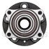 WE60679 by NTN - Wheel Bearing and Hub Assembly - Steel, Natural, without Wheel Studs