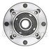 WE60710 by NTN - Wheel Bearing and Hub Assembly - Steel, Natural, with Wheel Studs