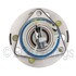 WE60725 by NTN - Wheel Bearing and Hub Assembly - Steel, Natural, with Wheel Studs