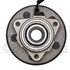 WE60726 by NTN - Wheel Bearing and Hub Assembly - Steel, Natural, with Wheel Studs