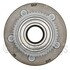 WE60743 by NTN - Wheel Bearing and Hub Assembly - Steel, Natural, with Wheel Studs