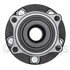 WE60764 by NTN - Wheel Bearing and Hub Assembly - Steel, Natural, with Wheel Studs