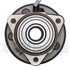 WE60766 by NTN - Wheel Bearing and Hub Assembly - Steel, Natural, with Wheel Studs