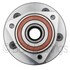 WE60783 by NTN - Wheel Bearing and Hub Assembly - Steel, Natural, with Wheel Studs