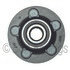 WE60787 by NTN - Wheel Bearing and Hub Assembly - Steel, Natural, with Wheel Studs