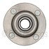 WE60776 by NTN - Wheel Bearing and Hub Assembly - Steel, Natural, with Wheel Studs