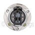 WE60802 by NTN - Wheel Bearing and Hub Assembly - Steel, Natural, with Wheel Studs