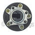 WE60816 by NTN - Wheel Bearing and Hub Assembly - Steel, Natural, with Wheel Studs