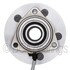 WE60869 by NTN - Wheel Bearing and Hub Assembly - Steel, Natural, with Wheel Studs