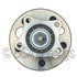 WE60886 by NTN - Wheel Bearing and Hub Assembly - Steel, Natural, with Wheel Studs