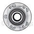 WE60909 by NTN - Wheel Bearing and Hub Assembly - Steel, Natural, with Wheel Studs