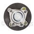 WE60928 by NTN - Wheel Bearing and Hub Assembly - Steel, Natural, with Wheel Studs