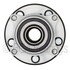 WE60974 by NTN - Wheel Bearing and Hub Assembly - Steel, Natural, with Wheel Studs