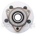 WE60966 by NTN - Wheel Bearing and Hub Assembly - Steel, Natural, with Wheel Studs