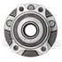 WE60969 by NTN - Wheel Bearing and Hub Assembly - Steel, Natural, with Wheel Studs