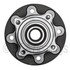 WE60996 by NTN - Wheel Bearing and Hub Assembly - Steel, Natural, without Wheel Studs