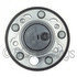 WE61014 by NTN - Wheel Bearing and Hub Assembly - Steel, Natural, with Wheel Studs