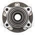 WE61074 by NTN - Wheel Bearing and Hub Assembly - Steel, Natural, without Wheel Studs