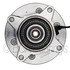 WE61077 by NTN - Wheel Bearing and Hub Assembly - Steel, Natural, with Wheel Studs