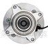 WE61089 by NTN - Wheel Bearing and Hub Assembly - Steel, Natural, with Wheel Studs