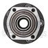 WE61119 by NTN - Wheel Bearing and Hub Assembly - Steel, Natural, without Wheel Studs