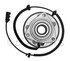 WE61125 by NTN - Wheel Bearing and Hub Assembly - Steel, Natural, with Wheel Studs