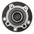 WE61130 by NTN - Wheel Bearing and Hub Assembly - Steel, Natural, without Wheel Studs