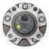 WE61184 by NTN - Wheel Bearing and Hub Assembly - Steel, Natural, with Wheel Studs