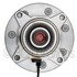 WE61178 by NTN - Wheel Bearing and Hub Assembly - Steel, Natural, with Wheel Studs