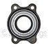 WE61236 by NTN - Wheel Bearing and Hub Assembly - Steel, Natural, without Wheel Studs