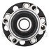 WE61259 by NTN - Wheel Bearing and Hub Assembly - Steel, Natural, with Wheel Studs