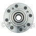 WE61243 by NTN - Wheel Bearing and Hub Assembly - Steel, Natural, with Wheel Studs