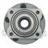 WE61291 by NTN - Wheel Bearing and Hub Assembly - Steel, Natural, with Wheel Studs