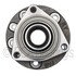 WE61282 by NTN - Wheel Bearing and Hub Assembly - Steel, Natural, without Wheel Studs